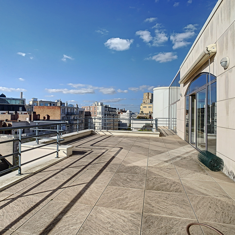 Bois de la Cambre : Luxurieux penthouse meublé avec 80m2 de terrasse
