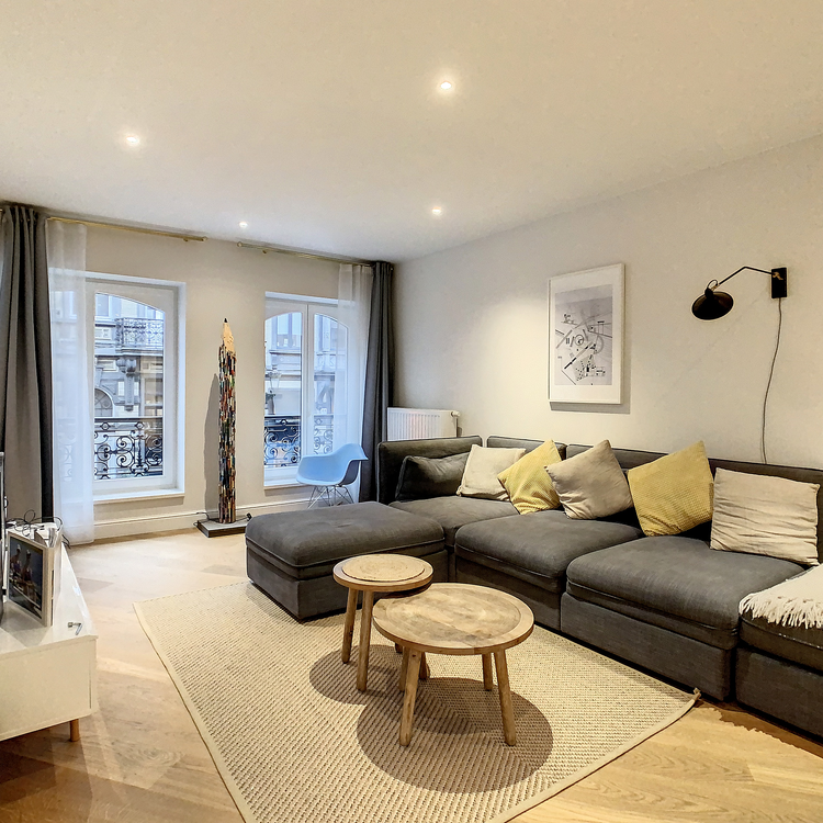 Sablon: Luxurious 1-bed furnished apartment 