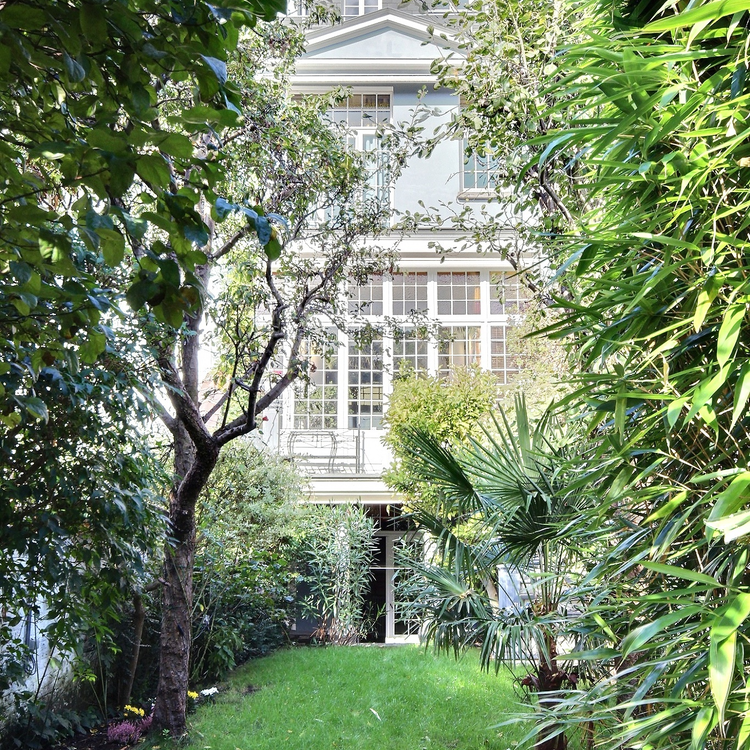 Splendide maison bruxelloise avec jardin opulent